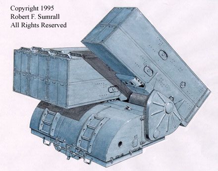 Each of the four guides on the Mark 112 launcher carried two missiles.