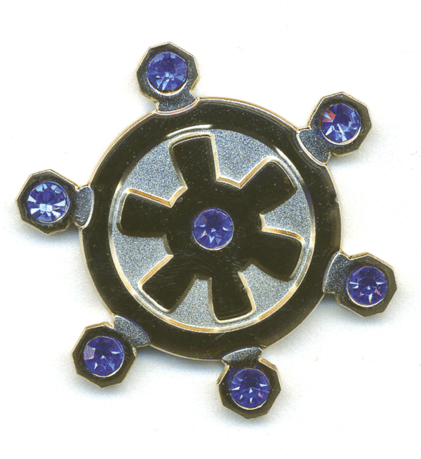 Ship Wheel Broach