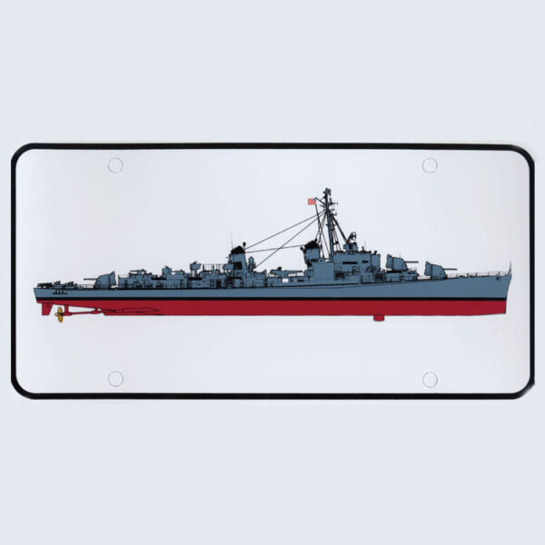 TCS License Plate (without lettering)