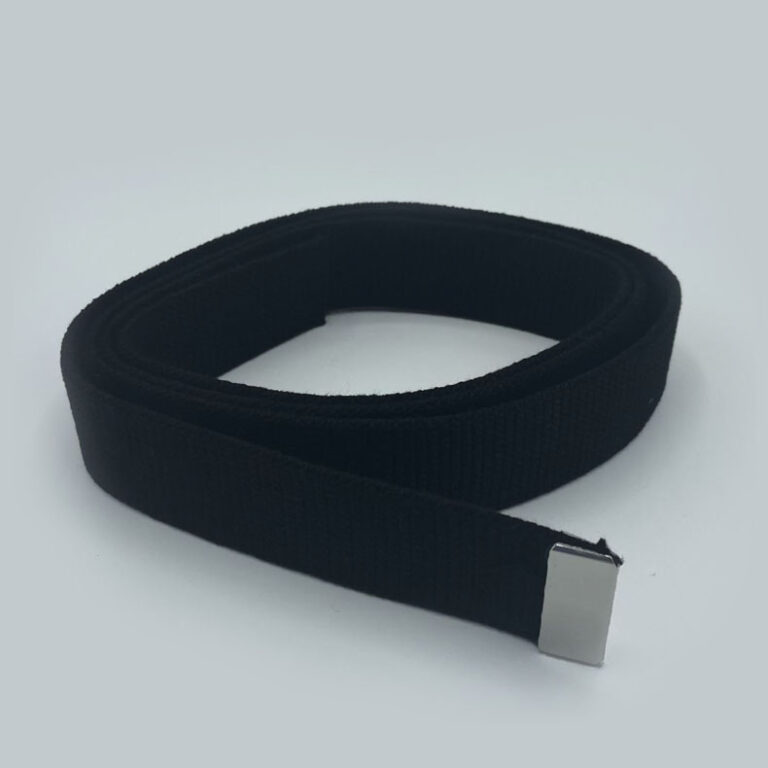 Black Web Belt - Tin Can Sailors