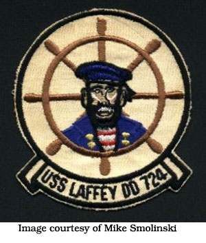 USS Laffey DD 724 - patch