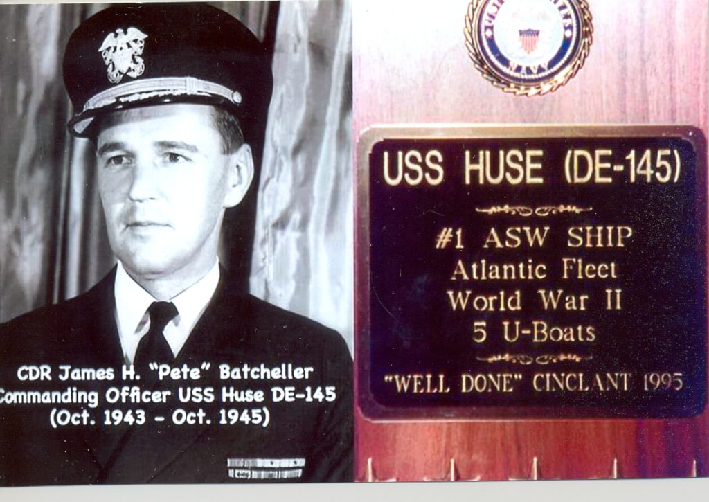 USS Huse (DE-145) 2018 Reunion October 14-17, 2018