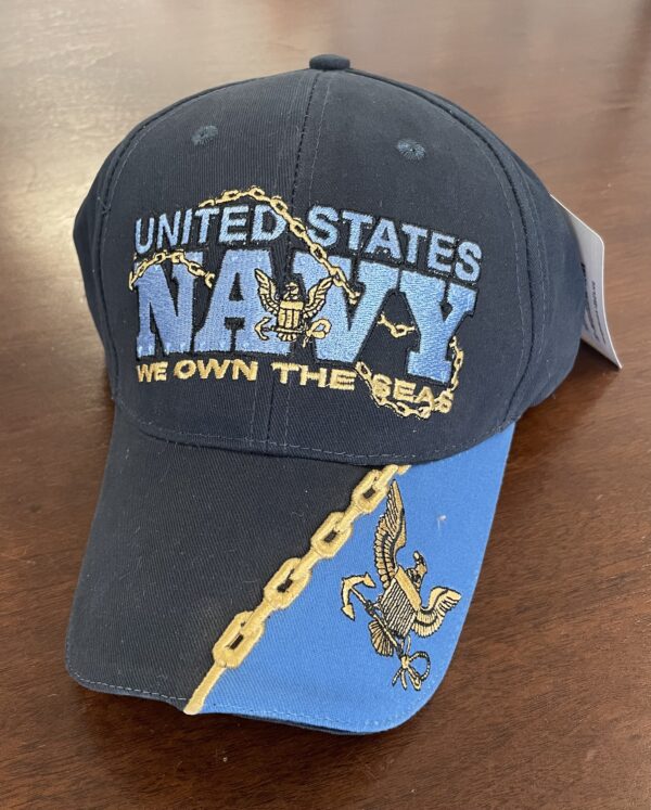 U.S. Navy We Own the Seas Navy Blue Ball Cap