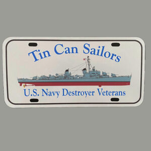 TCS License Plate with Lettering