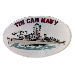 Tin Can Navy 10” Patch