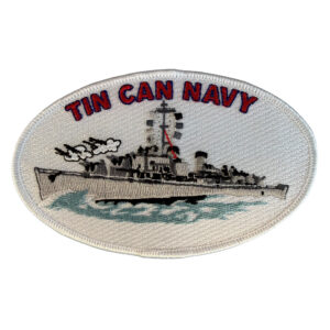 Tin Can Navy 5” Patch